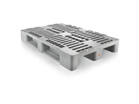 Pallet Hdpe H X L X B 160X 1200X 800Mm Draagverm. 5000Kg Grijs