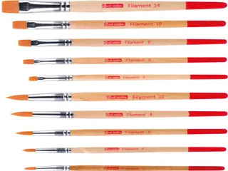 Aquarel Polyester Assorti 10 Pens - 1