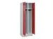 locker voor scheiding van kleding,HxBxD 1950x600x500mm,2vak