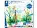 Crayon aquarelle Boîte métallique 24 crayons