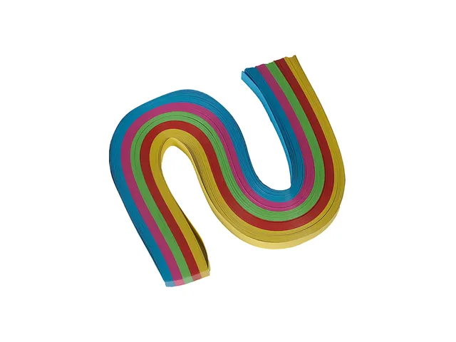 Vlechtstroken Kreatief 1.5x48cm assorti 200 stuks