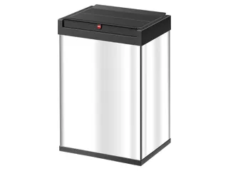 Afvalbak 40 Liter Big-box Swing Rvs Zwart - 1
