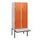 Dubbeldekse dekenkist,HxBxD 1950x800x815mm,2x2vak.,vak B 400mm