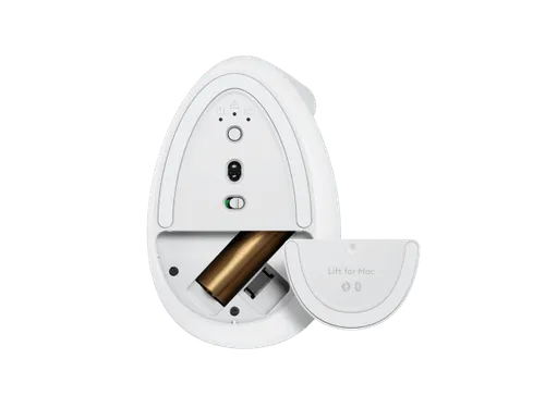Logitech Lift Verticale Ergonomische Muis voor Mac Wit