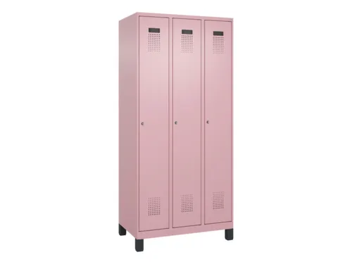 locker voor scheiding van kleding,HxBxD 1950x900x500mm,3vak