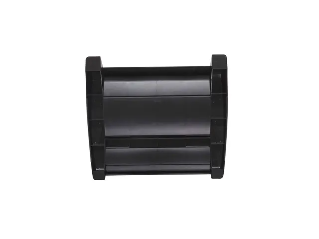 9012590 Voetensteun MAULsolid 37x25cm rubber hoogte verstelbaar zwart