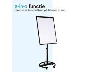 BRASQ Flipover Mobiel Deluxe 70x100cm Magnetisch Zwart met accessoires - 2
