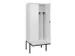 locker voor scheiding van kleding,HxBxD 2120x800x815mm,2vak