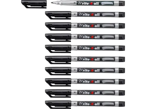 Viltstift STABILO Write-4-All 146/46 medium zwart