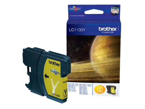 Inktcartridge Brother LC-1100Y geel