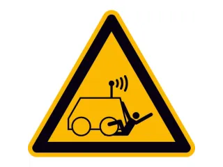 Waarschuwingsbord,V. Binnen/Buiten - 1