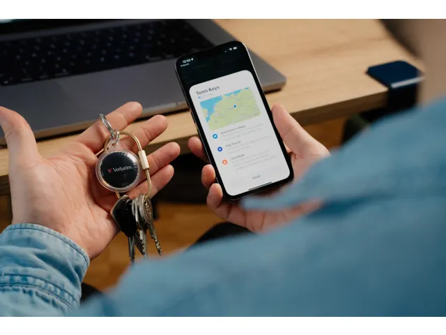 Verbatim 32135 My Finder Coin Bluetooth Tracker Zwart/Wit/roze 3 stuks