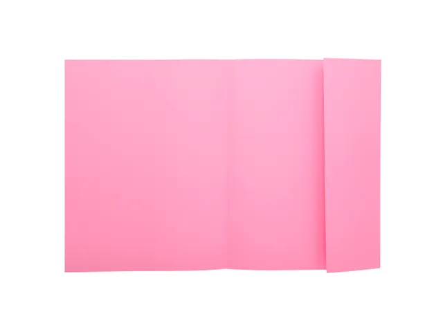 Dossiermap Exacompta Super 160gr 1 klep roze A4 100 Stuks