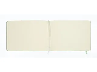 Schetsboek Kangaro A5 landscape mint PU HC 80 blad 140gr roomwit met e - 4