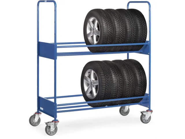 Bandenwagens 4586 250kg 1420x600mm Ral5007