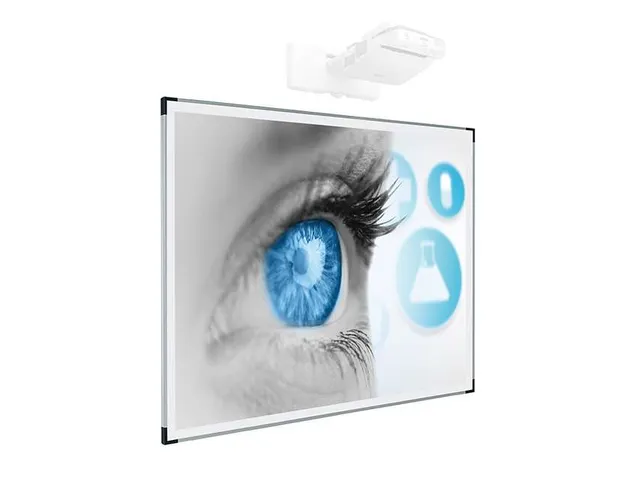 Projectiebord ExtraFlat mat wit 120x192cm 16:10