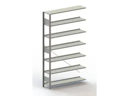dossierstelling,aanbouwveld,HxBxD 2200x1256x336mm,vaklast 80kg
