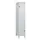 Z-garderobekast,HxBxD 1950x400x500mm,vak B 200/400mm,draaigrendel