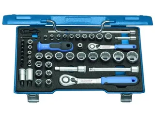 D 30 TX20 U-20dopsleutelset 3/8 inch + 1/4 inch,50-delig - 1