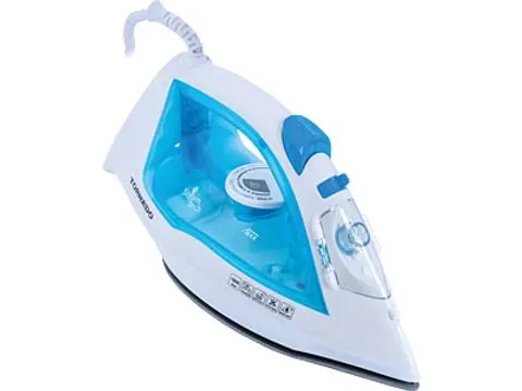 Tst-1800B Tornado Stoom strijkijzer 1800-2200W 0.3L tank blauw-wit