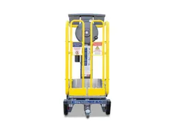 werkbordes,verrijdbaar,werk H 3,5m,platform BxD 600x720mm