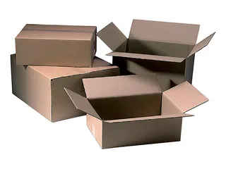 Verzenddoos CleverPack bulk 200x150x100mm bruin enkelgolf 25stuks - 1