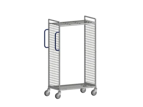 Verzamelwagen,Draagverm. 100Kg,2Etage(S),Draadgaasbodem,Verz.