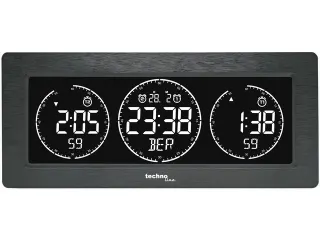 Wereldklok Technoline WT 458 232x99x48mm zwart - 5