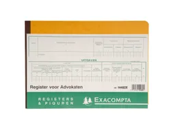 Register 27x38 Advokaten 80 blz