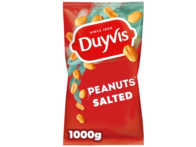 Duyvis Gezouten pinda's zak van 1000 gram