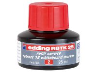 Edding e-RBTK 25 navulinkt retract 12 whiteboard marker rood