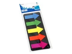 Info Page Markers arrow film 25x45mm, 5 kleuren