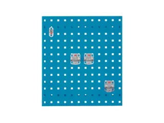 Geperforeerde Plaat Staalplaat Hxb 450x500mm Ral 5012 Lichtblauw - 2