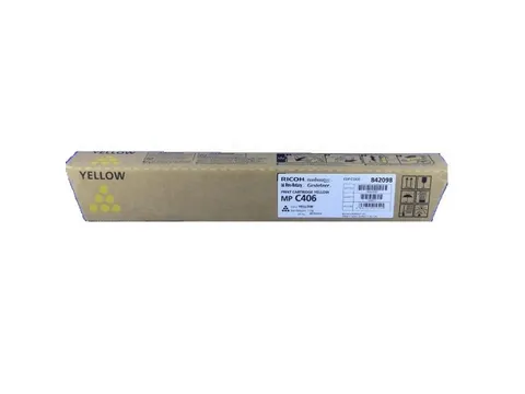 842098 RICOH MP toner yellow Type MPC406