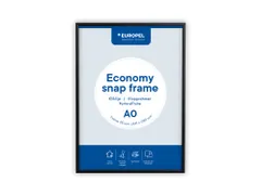 Europel Kliklijst Economy A0 25 mm Zwart
