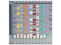 Planbord Nobo Jaar/maand 12 Panelen Met 32 Sleuven