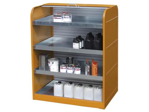 vatenkast,v. aquatox./brandbare stoffen,HxBxD 1610x870x1300mm,roldeur