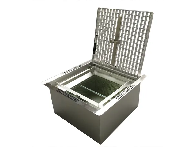 The DropPit - XXL DeLuxe RVS Asbaktegel