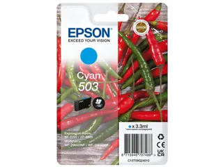 Epson inktcartridge 503 Singlepack C13T09Q24010 cyaan 165 pagina's - 1