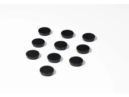 Memomagneten 30mm 10 Stuks Zwart