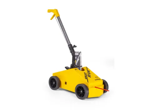 vloermarkeerapparaat,lijn B 30-100mm,m. markeerstok,staal,geel