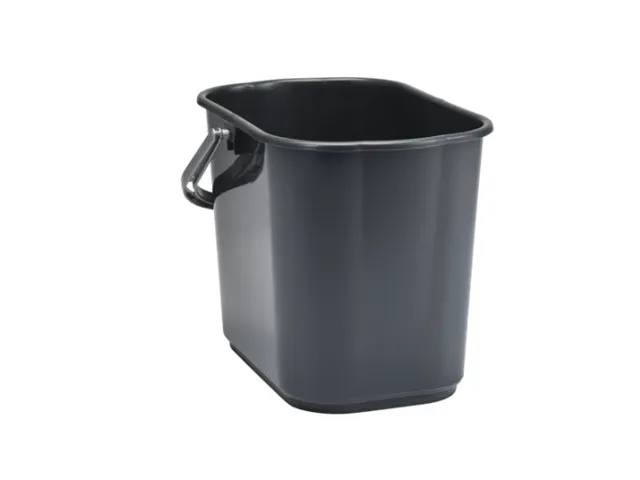 Vikan Microfibre rechthoekige stevige mopemmer grijs 16L