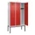 locker,HxBxD 2120x1200x500mm,3vak,vak B 400mm,draaigrendel