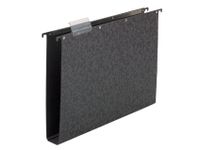Hangmap Elba Verticfile Ultimate Hardboard folio U-bodem 40mm zwart