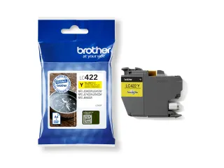 Inktcartridge Brother LC-422Y geel - 1