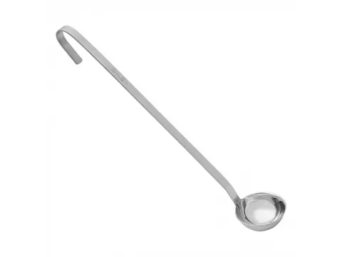 Emga Opscheplepel RVS 5cm met ophanghaak 27cm