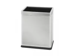 Dubbelwandige papierbak RVS 10 Liter