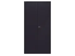 dossierkast,HxBxD 1806x914x400mm,3xStalen bodem,4 OH,romp zwart