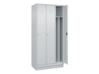 locker voor scheiding van kleding,HxBxD 1950x900x500mm,3vak - 2