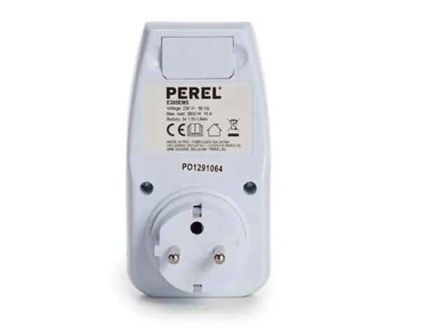 energiemeter, 230 V, 16 A, wit, voor België